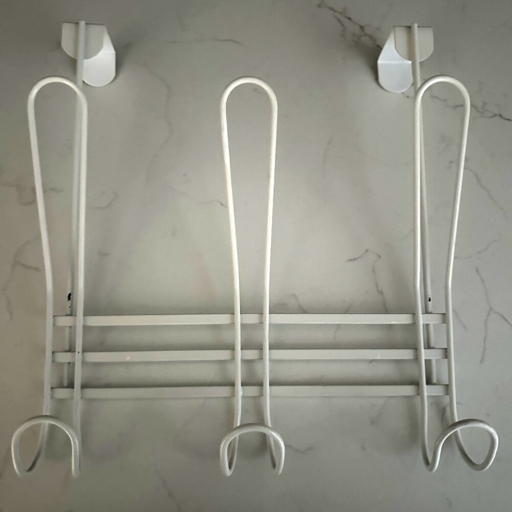2 for $10 🎁 Over the Door Hanger with 6 Hooks